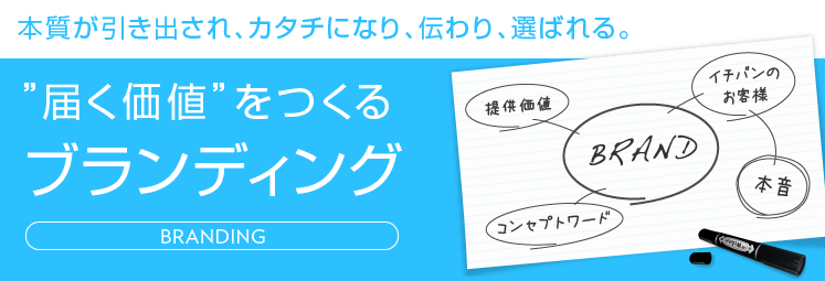 届く価値をつくるブランディング